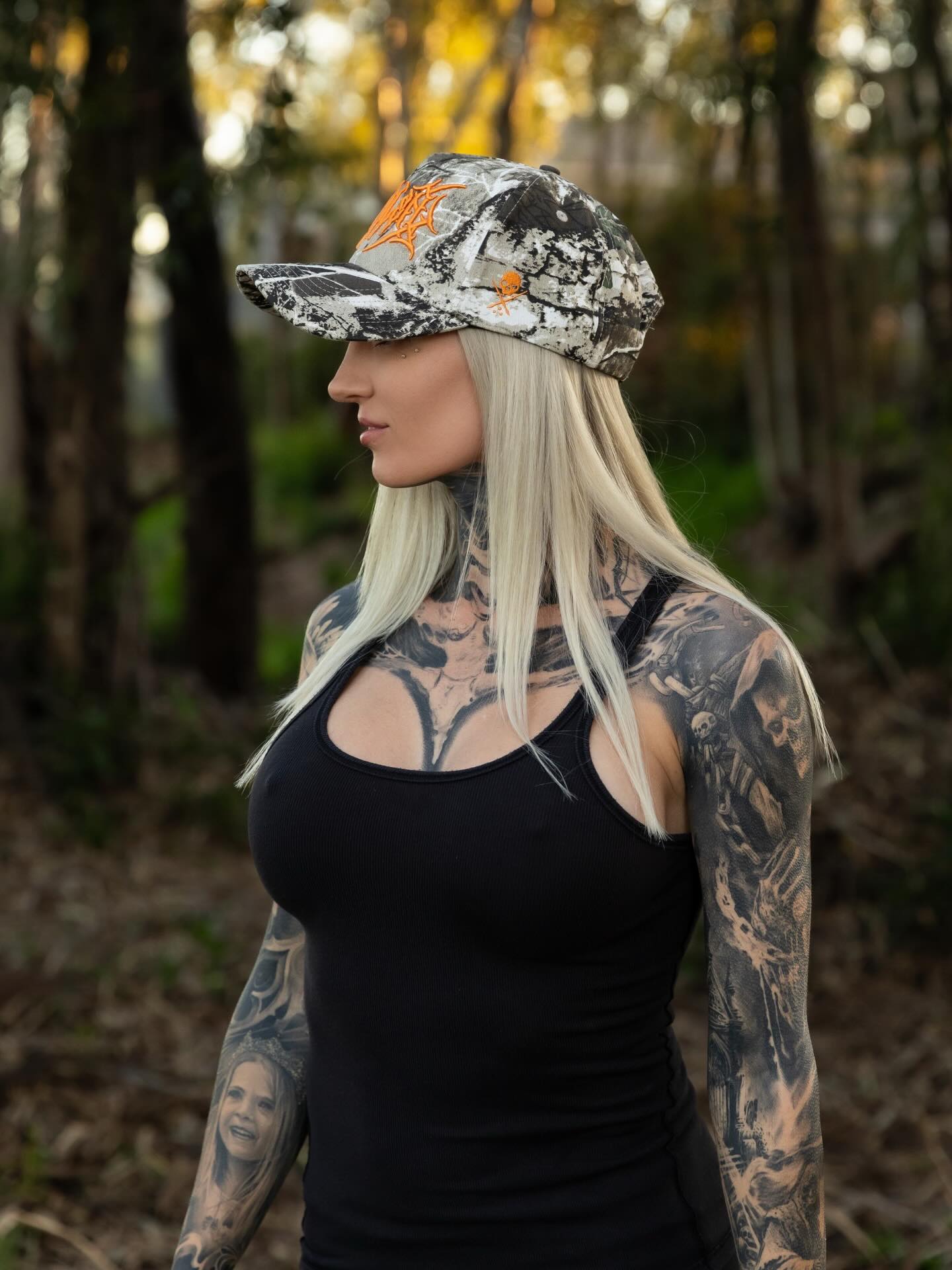 DEATH CAMO HAT