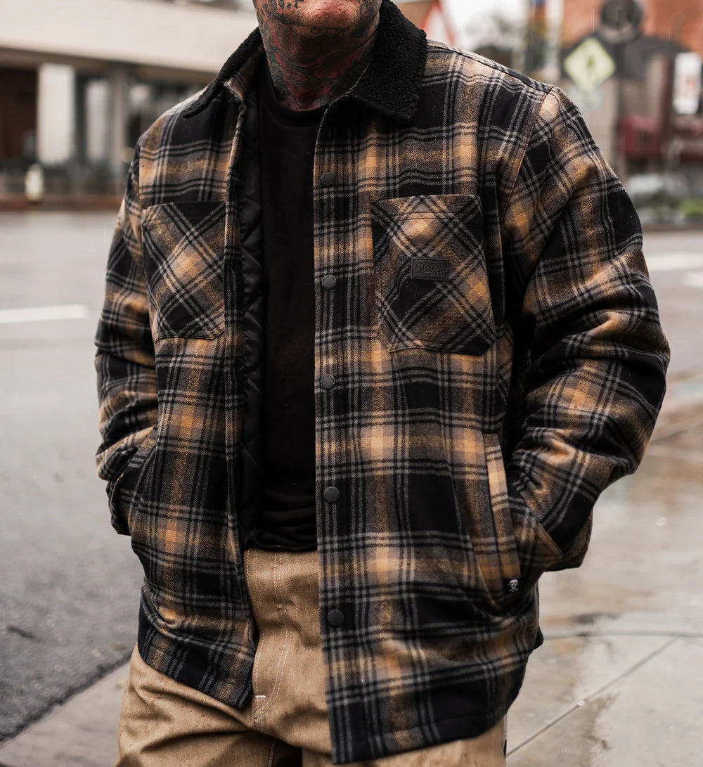 VORTEX QUILTED FLANNEL JACKET