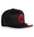 BOH FLAT SNAPBACK - BLACK/RED