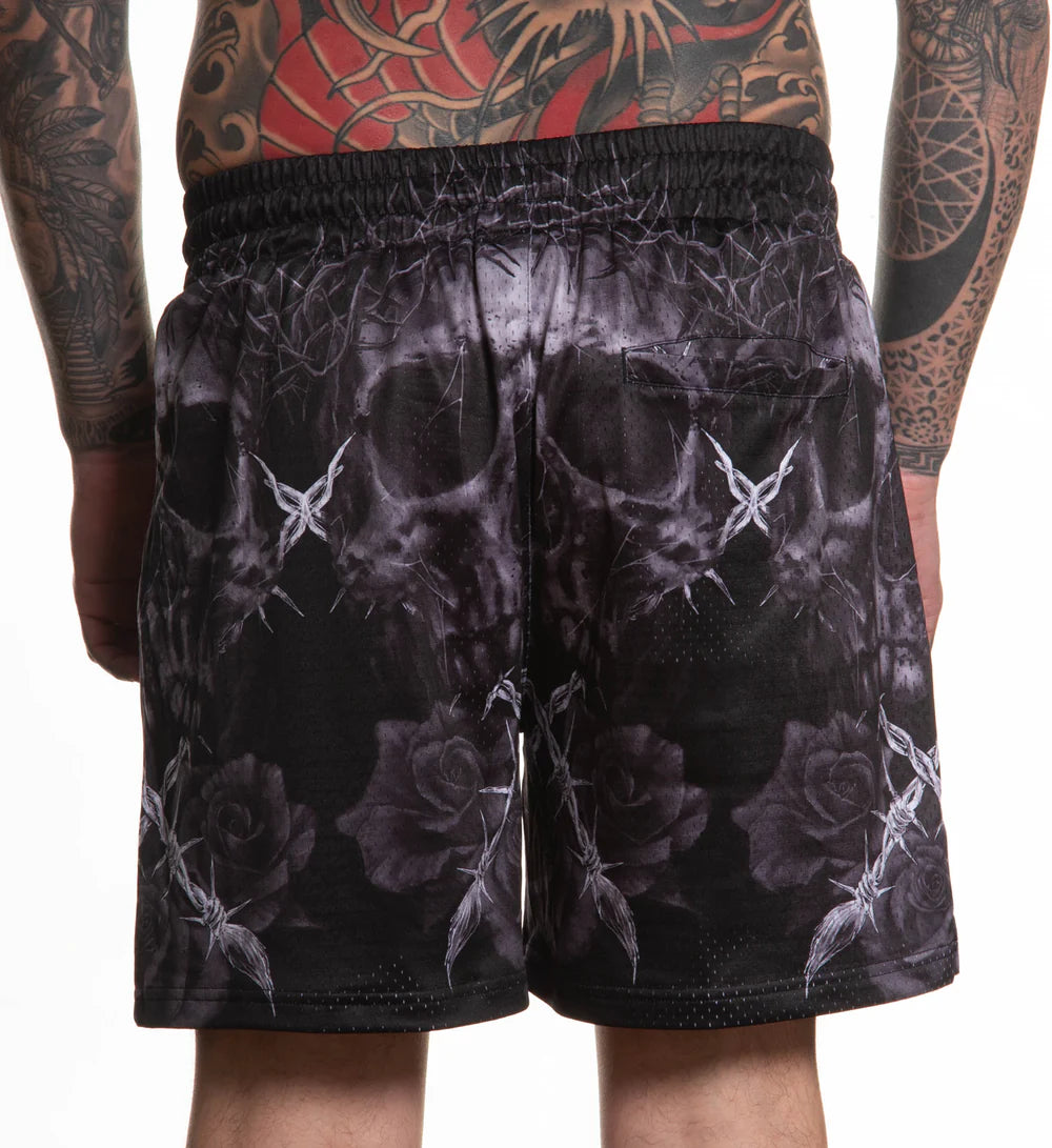 THE DARKNESS MESH SHORTS