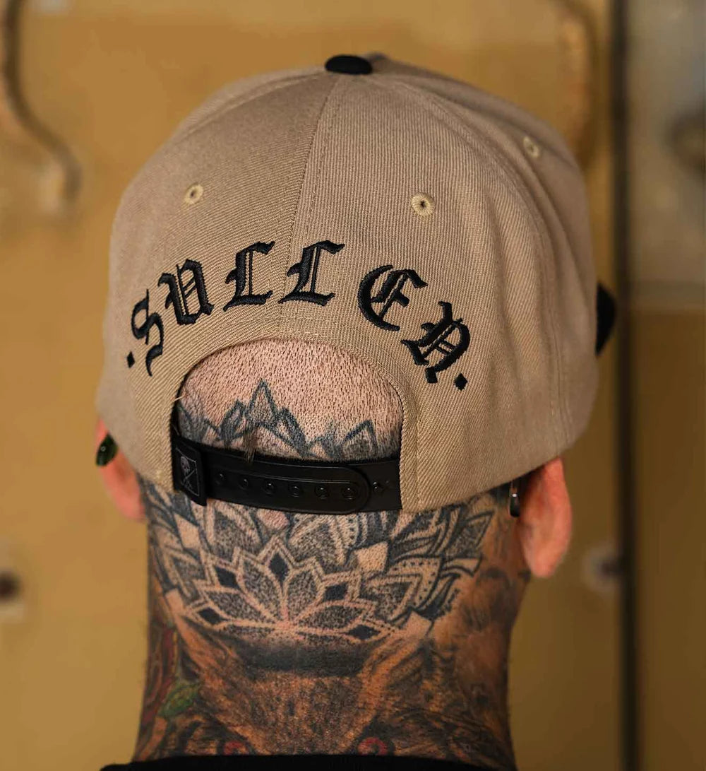 PANTHER DAGGER SNAPBACK DK.OLIVE GREY