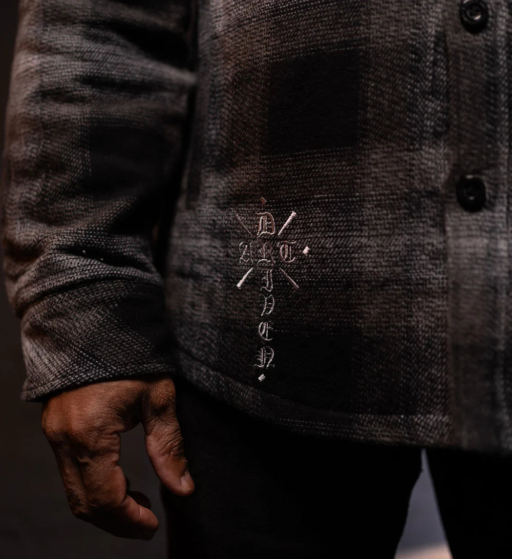 TWISTED FLANNEL JACKET