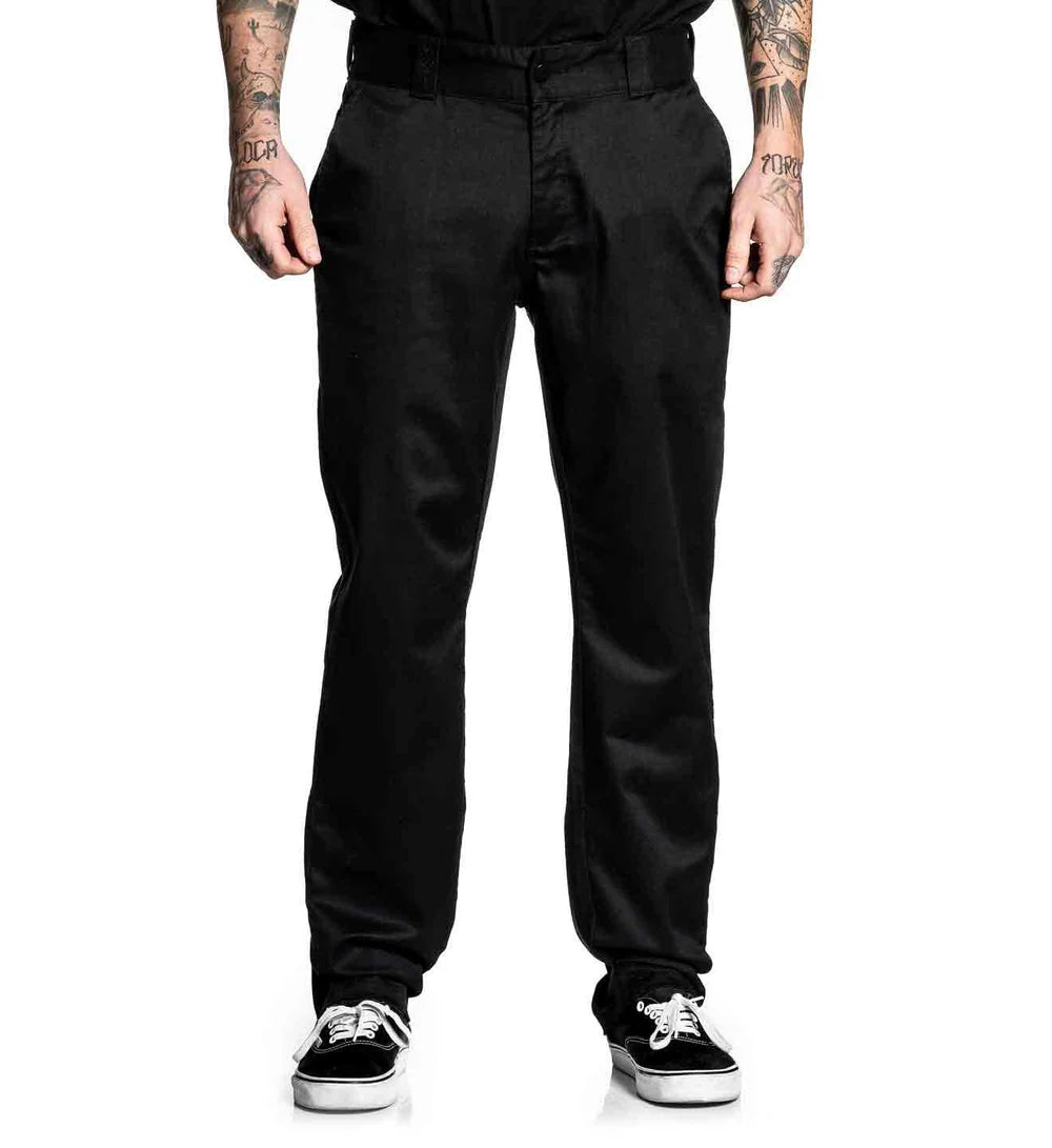 925 RELAXED FIT CHINO STRETCH PANT BLACK