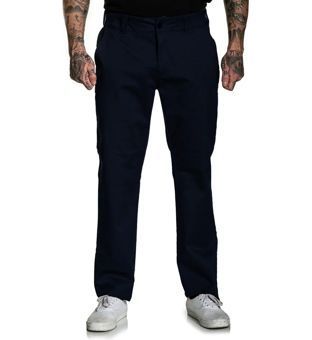 925 RELAXED FIT CHINO STRETCH PANT DARK NAVY
