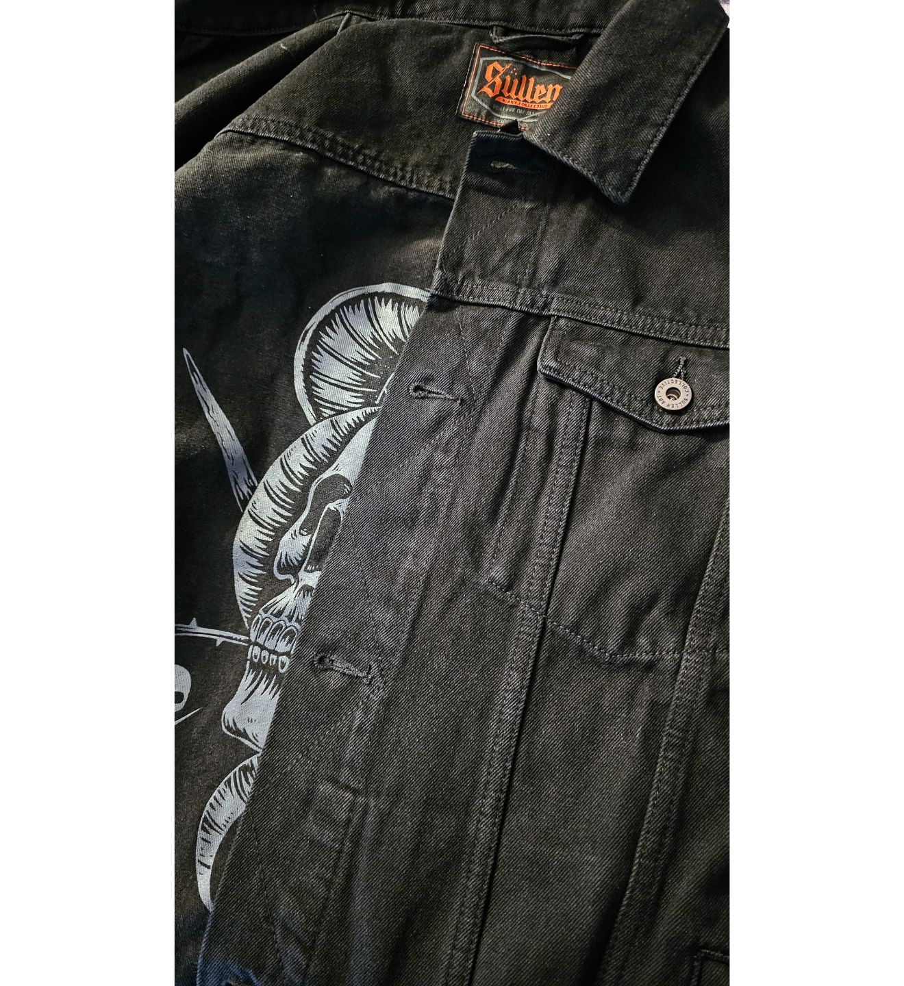 EASY RIDER DENIM JACKET BLACK WASH