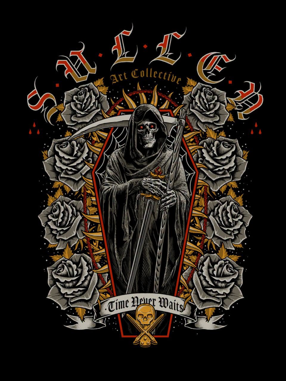TIME NEVER WAITS PREMIUM TEE