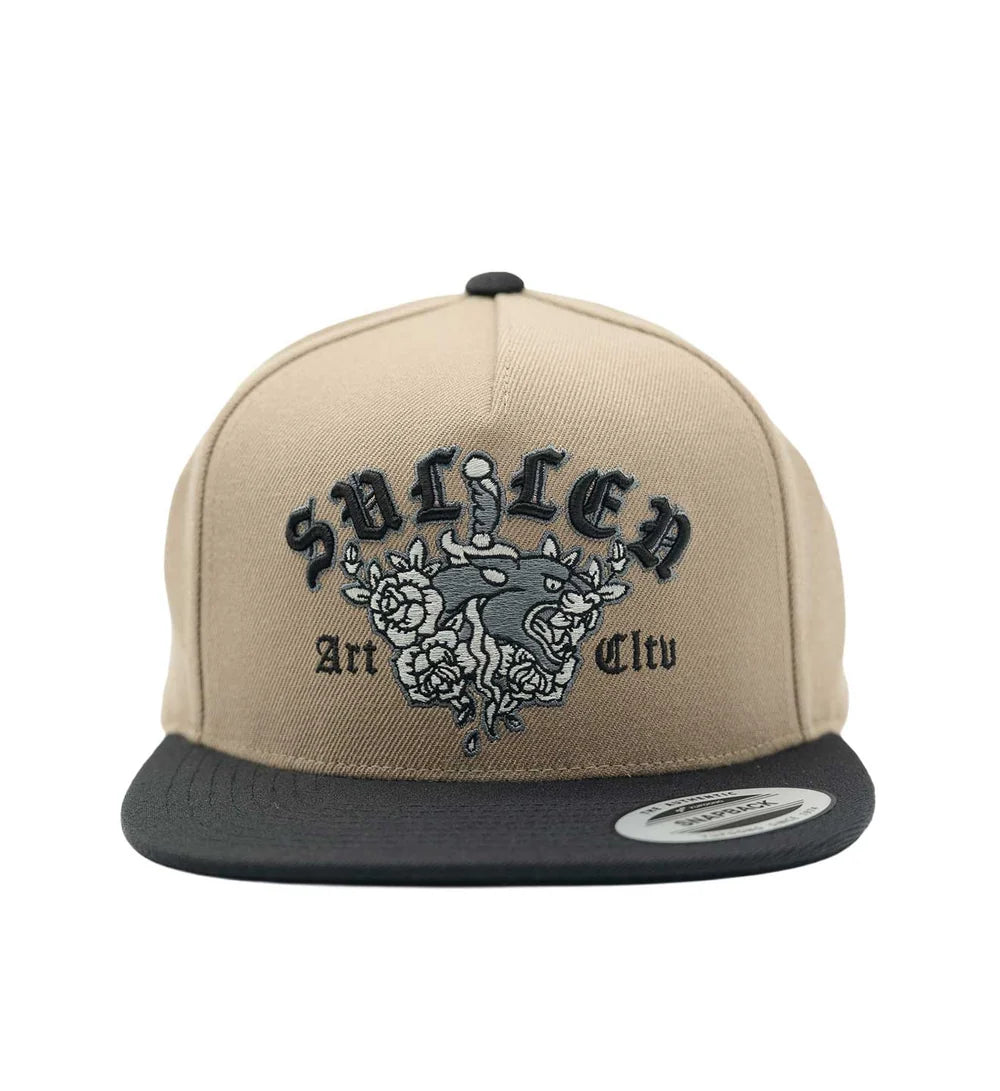 PANTHER DAGGER SNAPBACK DK.OLIVE GREY