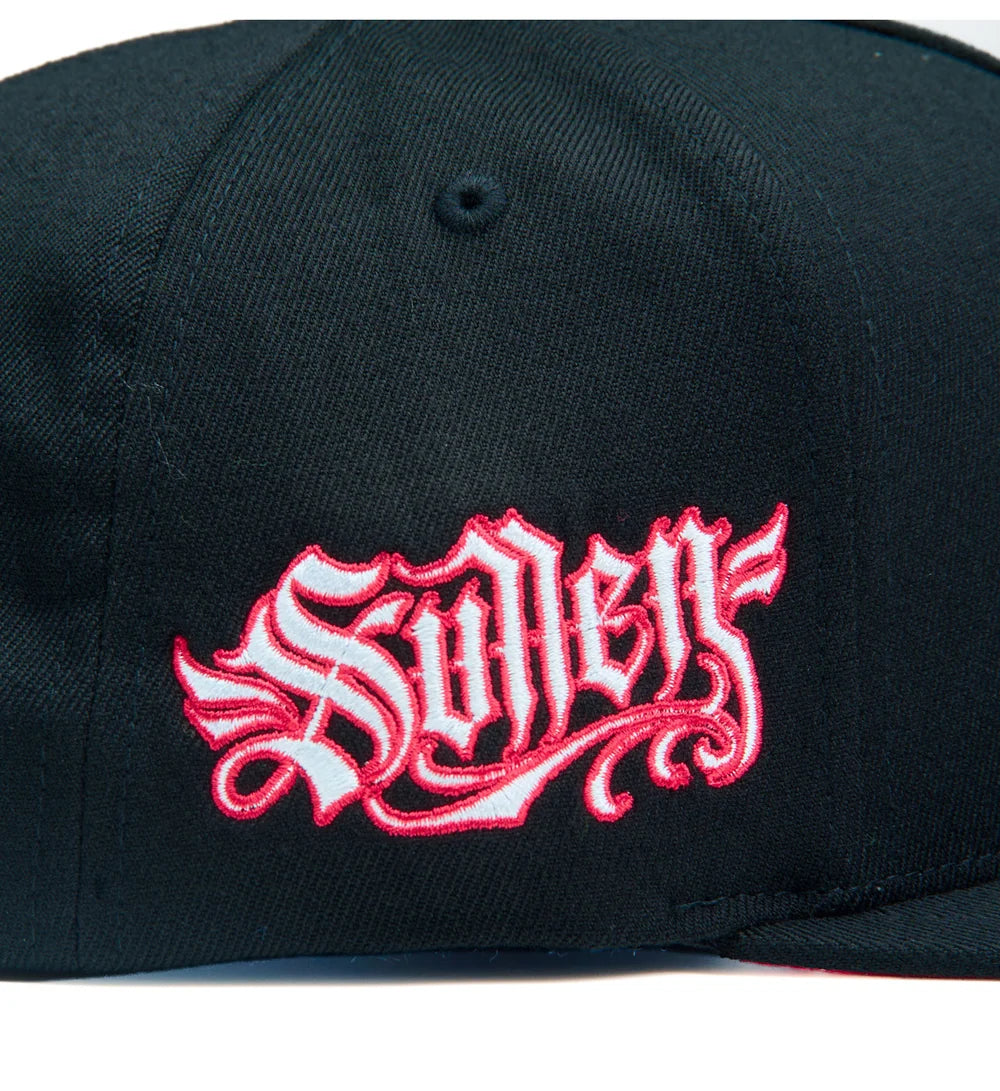 MAJORS SNAPBACK BLACK/RED