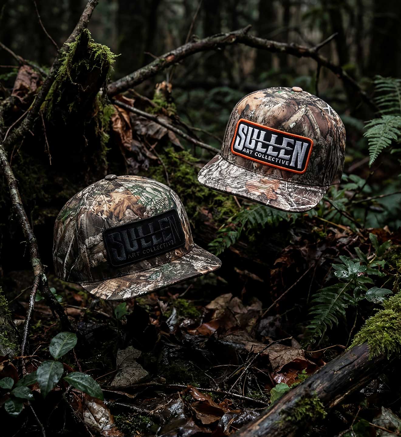 BLIND SNAPBACK CAMO BLACK