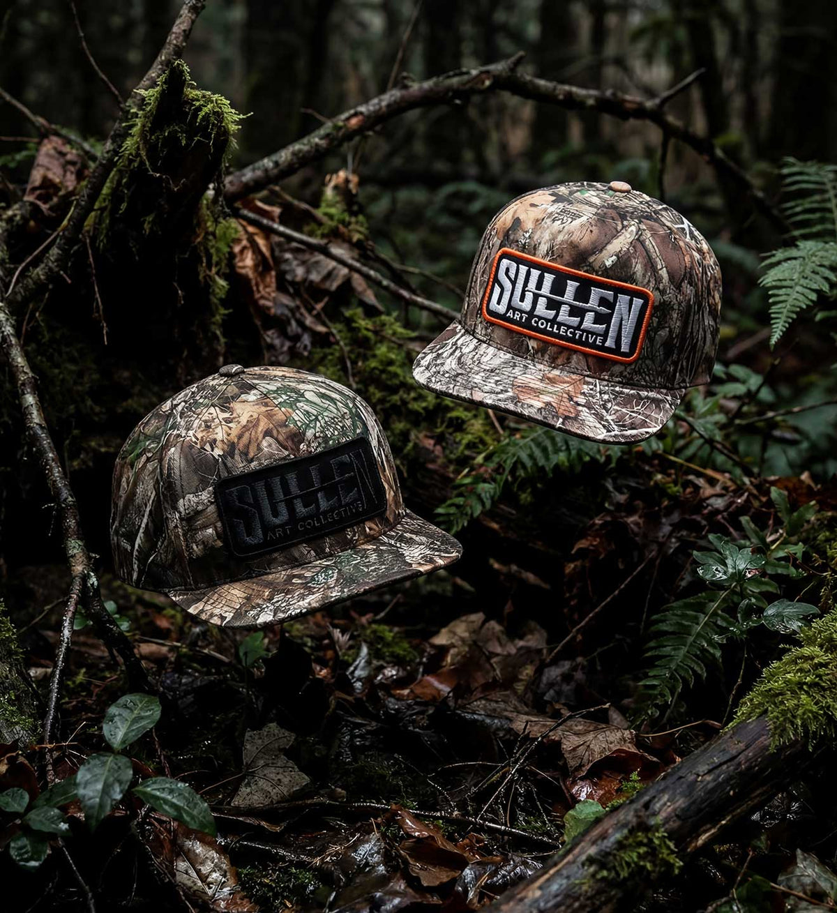 BLIND SNAPBACK CAMO ORANGE