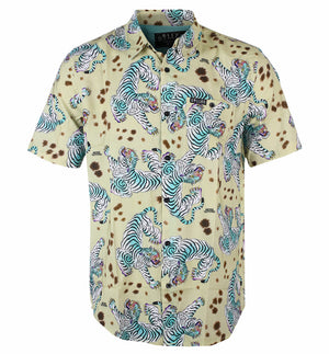 TURQUOISE TIGER WOVEN