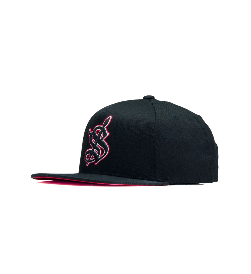 MAJORS SNAPBACK BLACK/RED