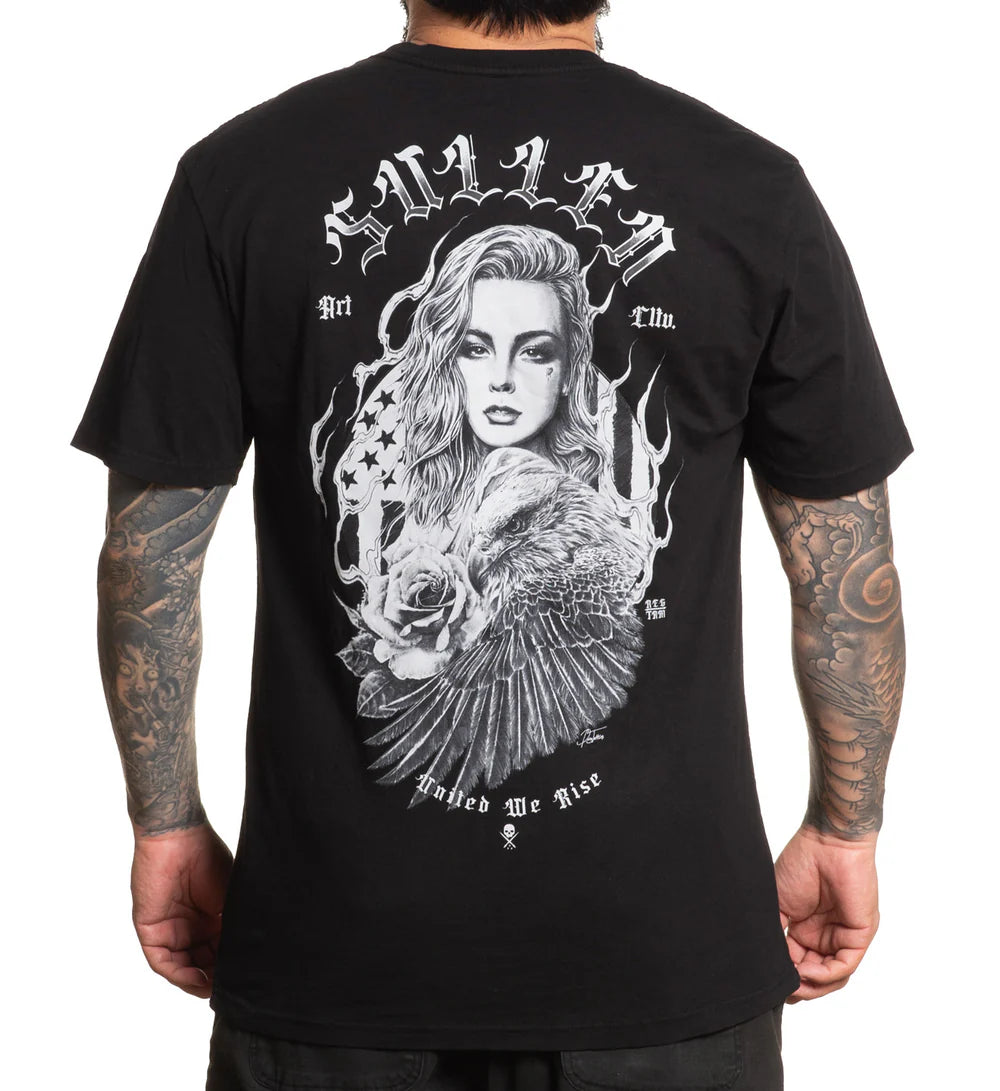 UNITED WE RISE PREMIUM TEE