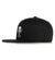 BADGE FITTED HAT BLACK