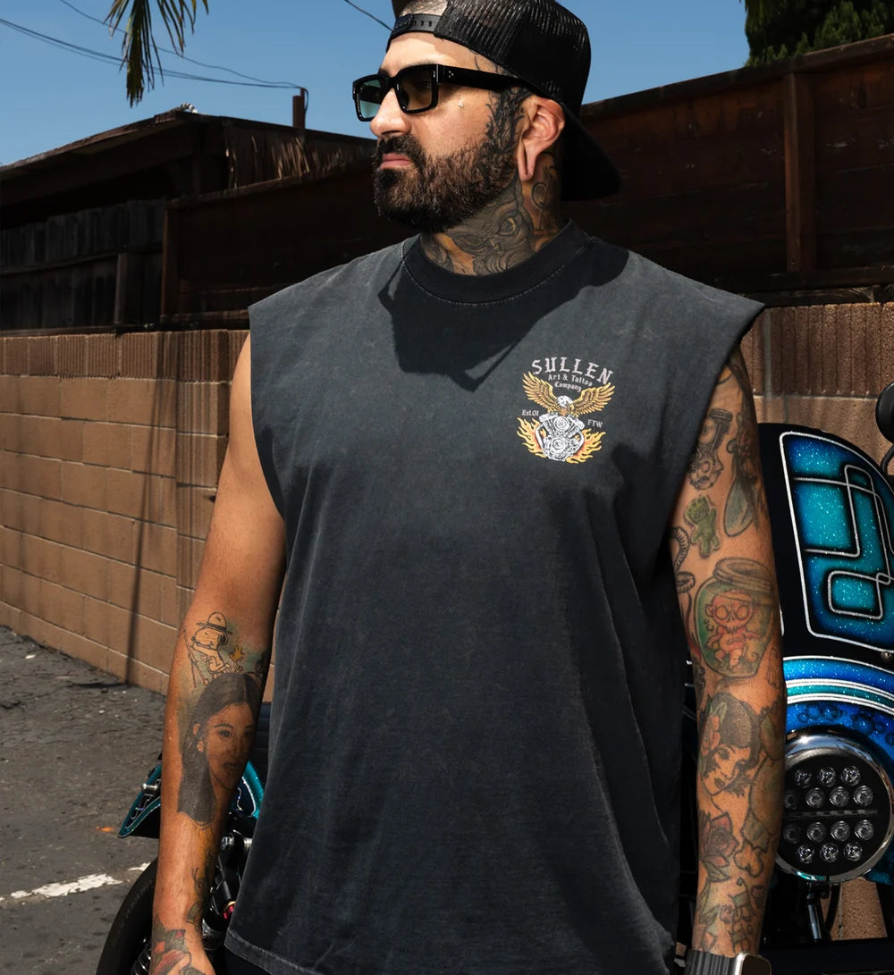 LIVE FREE SLEEVLESS "1 TON" PREMIUM TEE