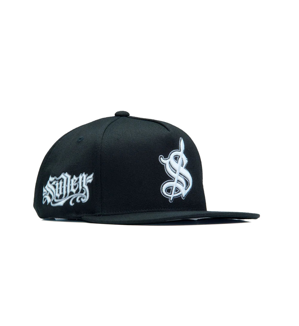 MAJORS SNAPBACK BLACK WHITE