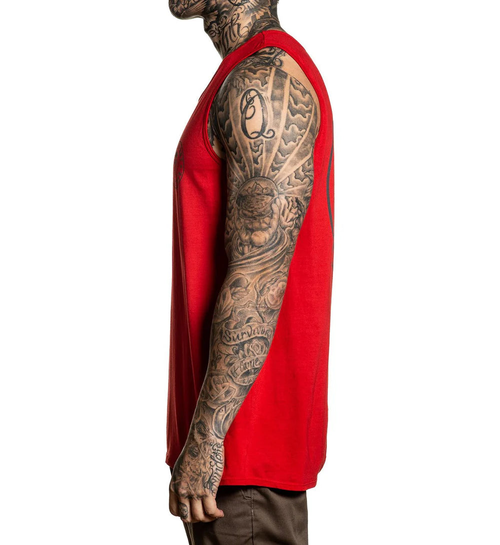 FOREVER TANK STRETCH RED