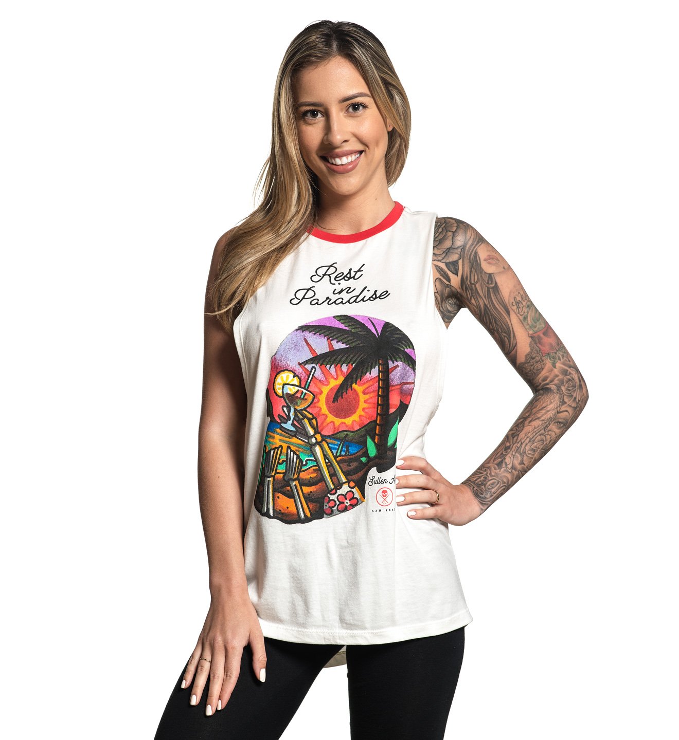 PARADISE MUSCLE TEE