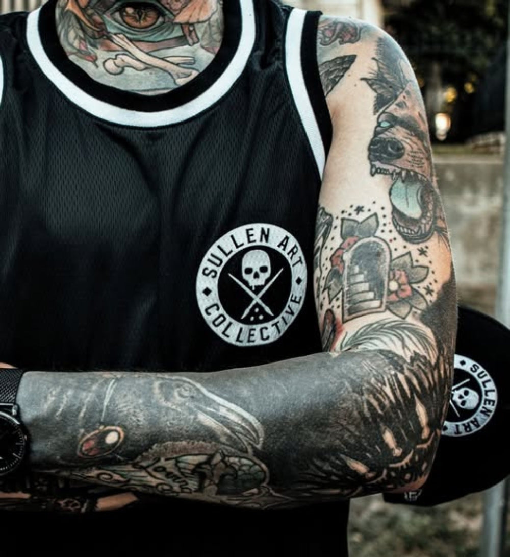 BOH JERSEY TANK BLACK/WHITE