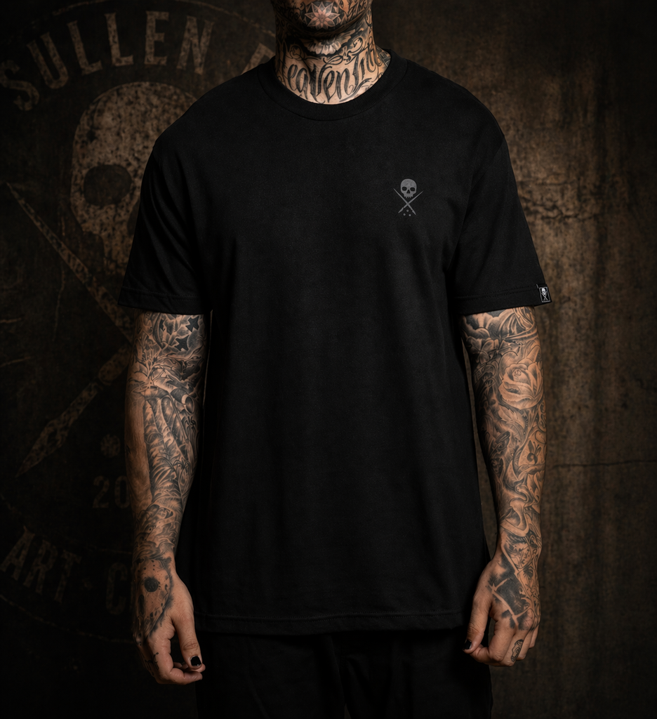 STANDARD ISSUE TEE BLACK/GREY