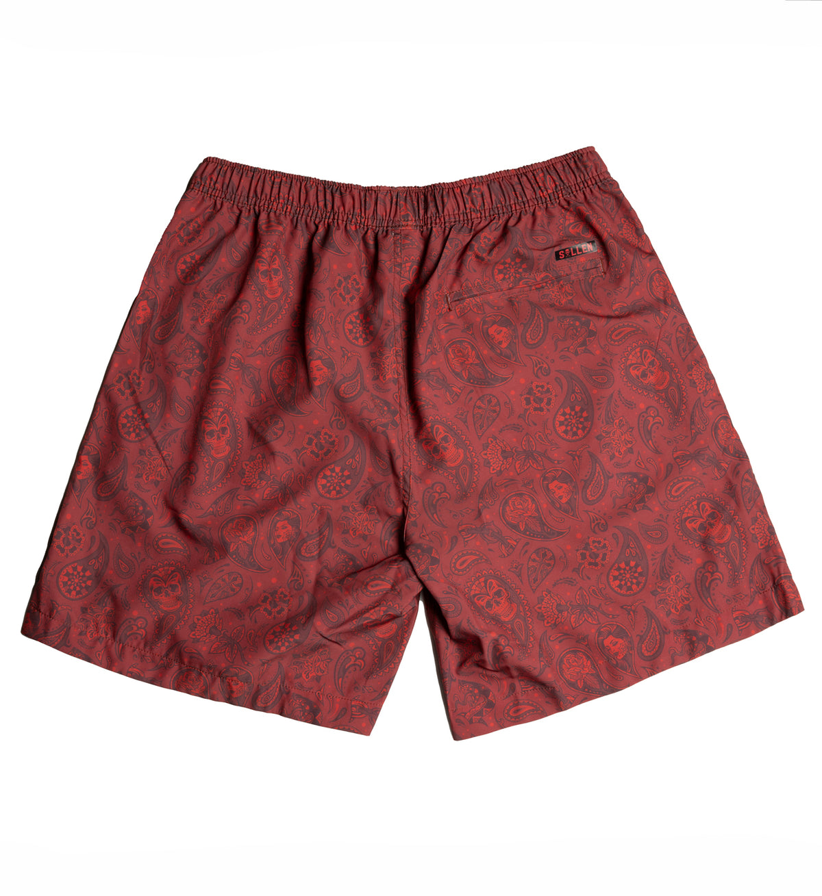 MEXICALI E-WAIST BOARDSHORT RED