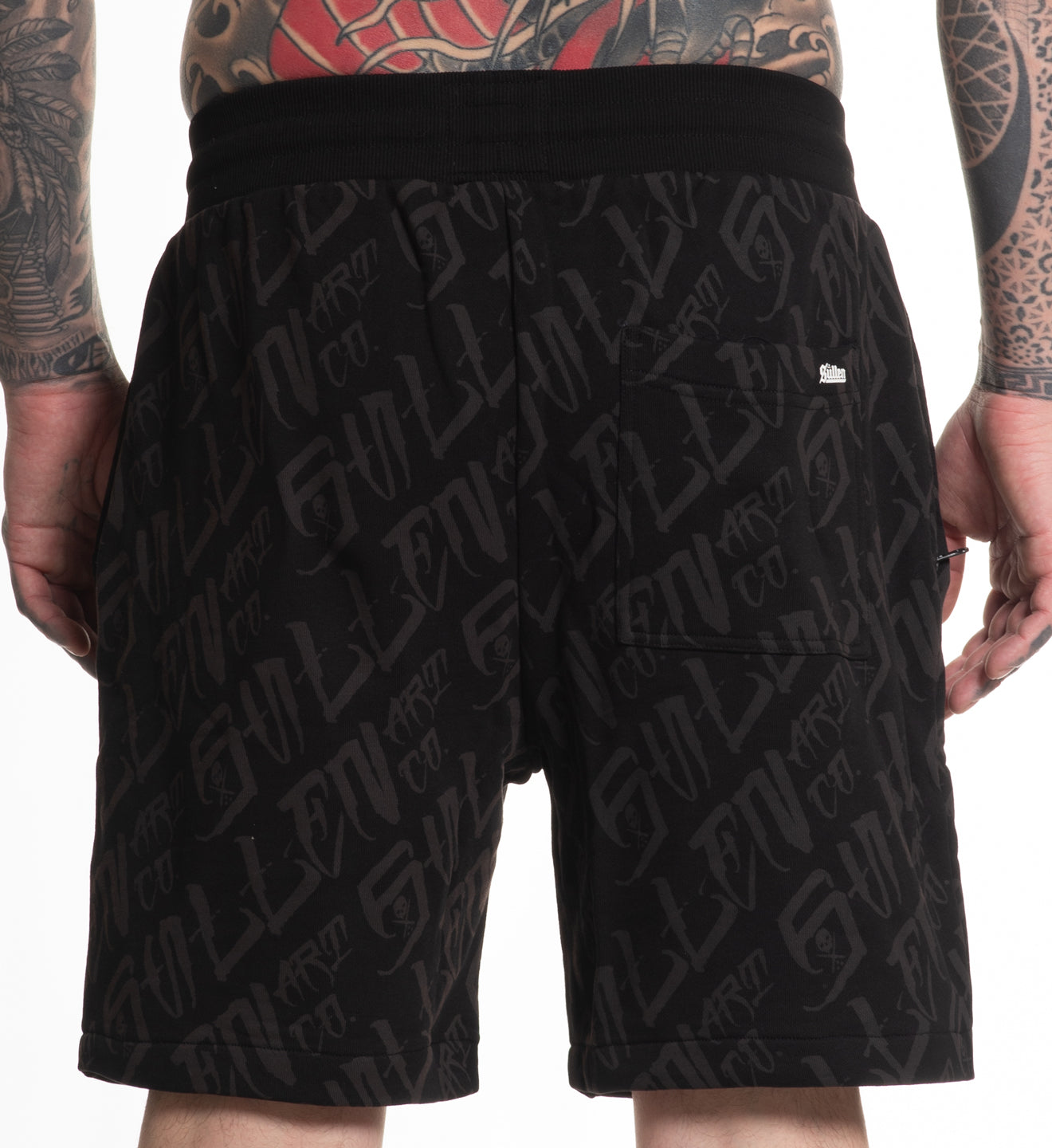 SLEEP REAPERS KNIT SHORT BLACK