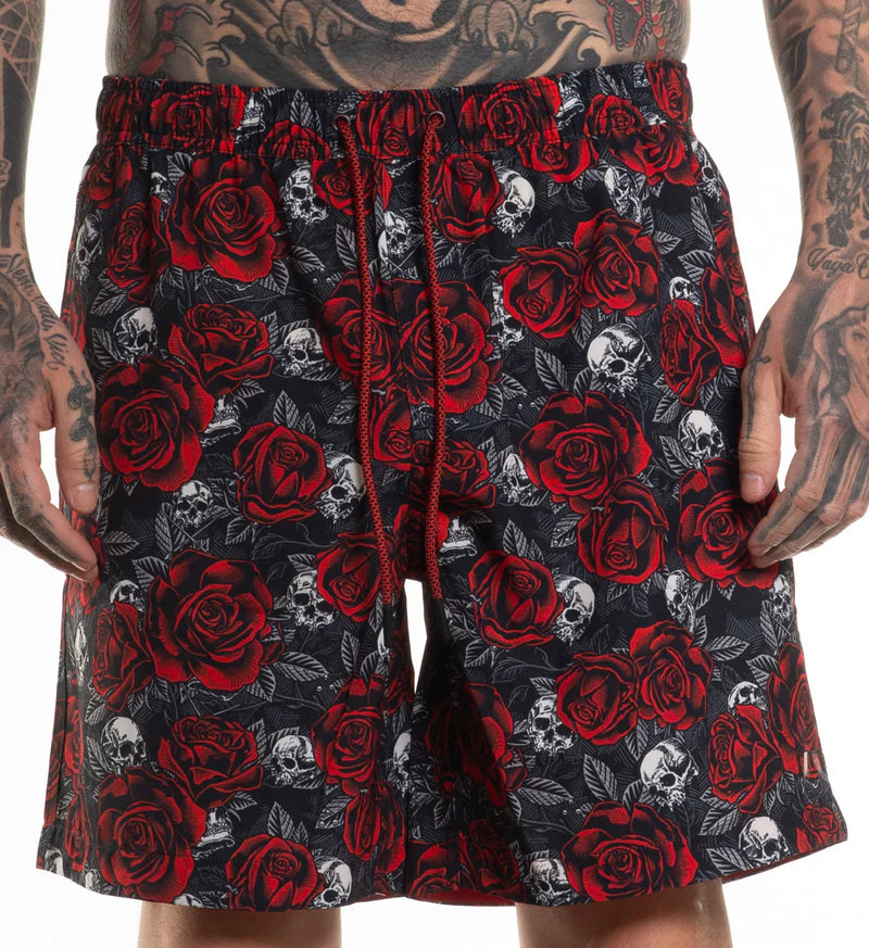 ROSE GARDEN E-WAIST BOARDSHORT