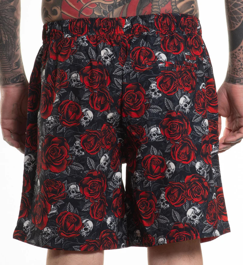 ROSE GARDEN E-WAIST BOARDSHORT