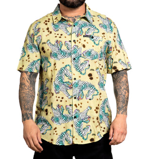 TURQUOISE TIGER WOVEN