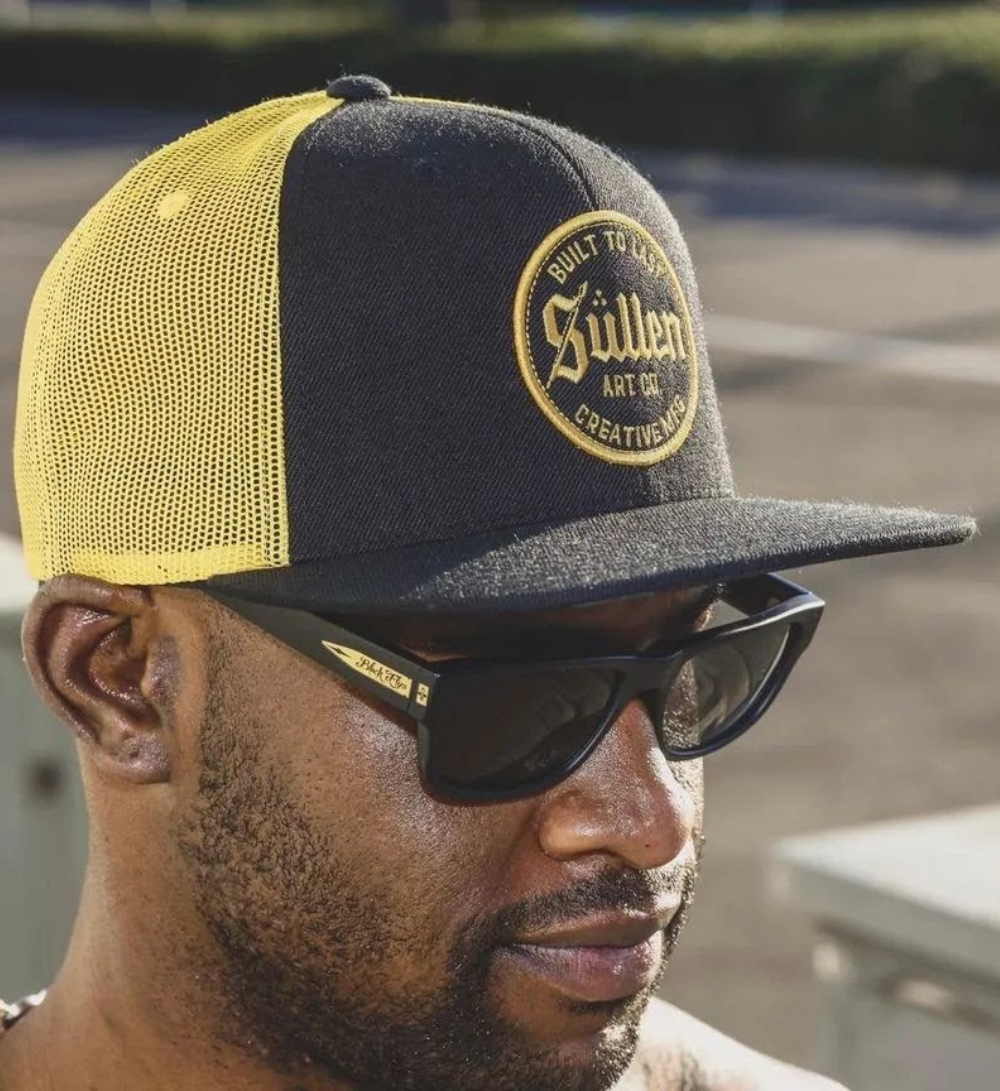 LASTING BLACK/YELLOW SNAPBACK