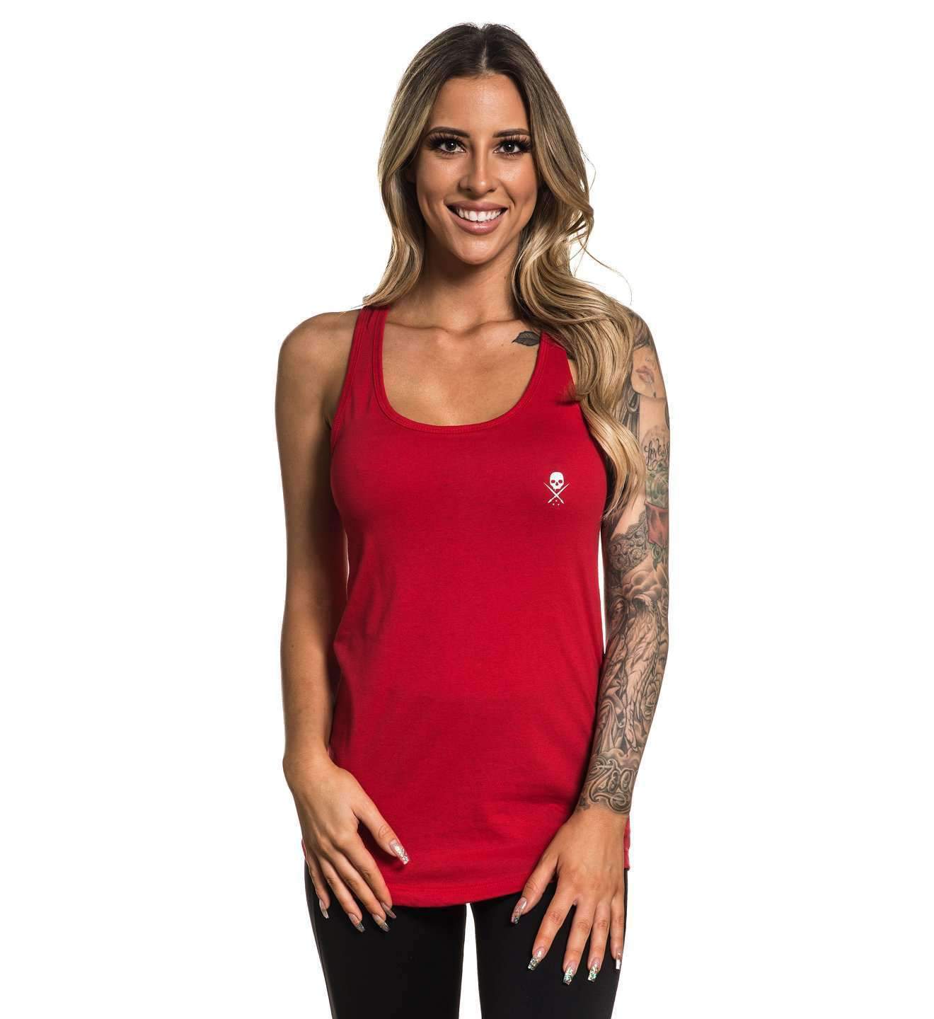 STANDARD ISSUE TANK RED WHITE