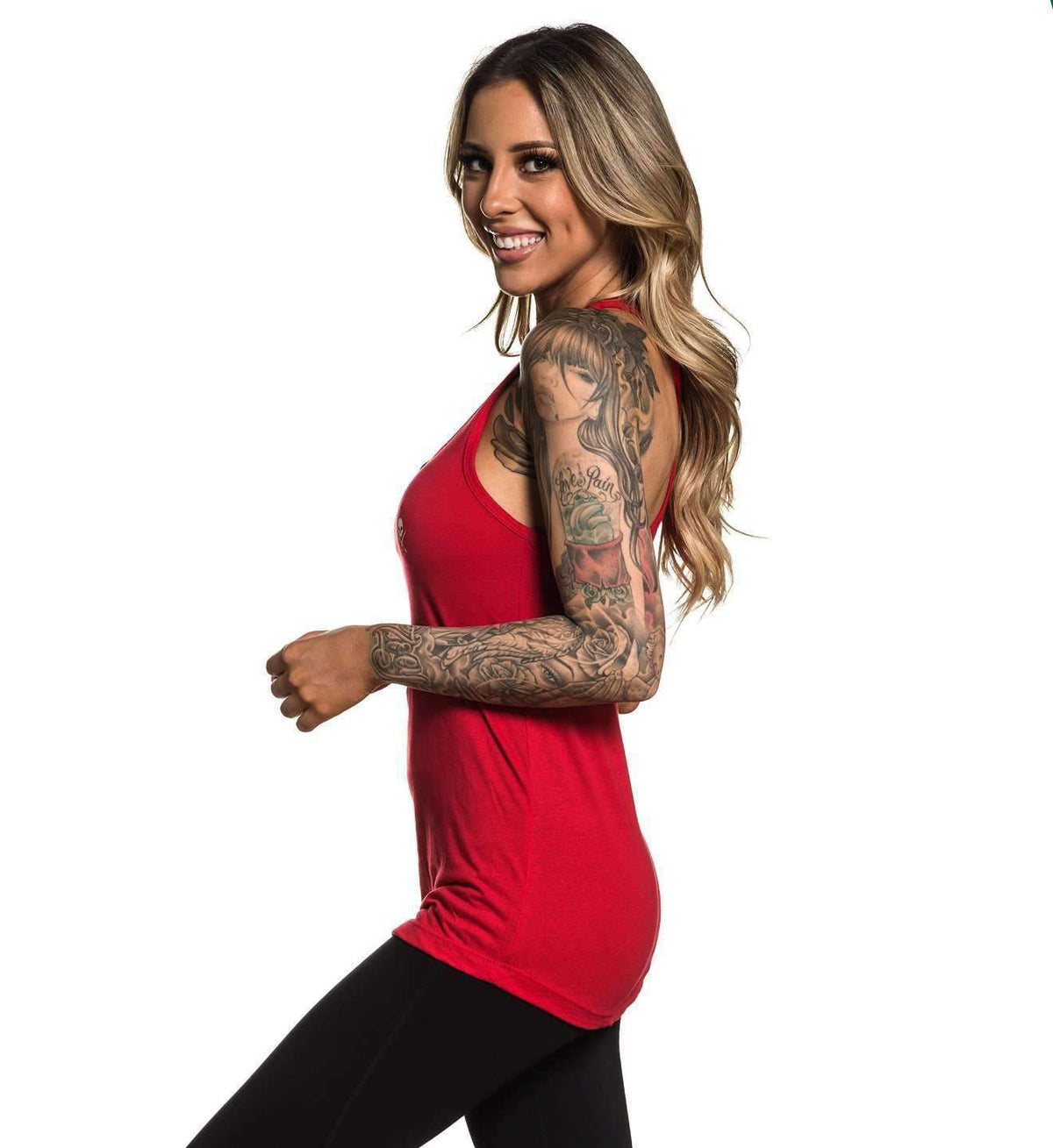 STANDARD ISSUE TANK RED WHITE