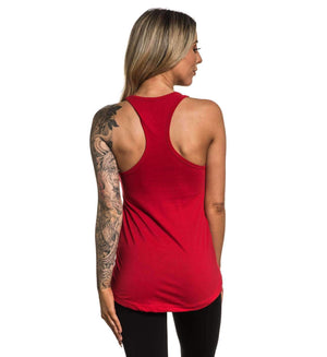 STANDARD ISSUE TANK RED WHITE