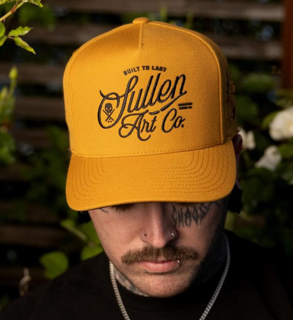 STACK SCRIPT SNAPBACK CAMEL