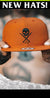 BADGE FITTED HAT BURNT ORANGE