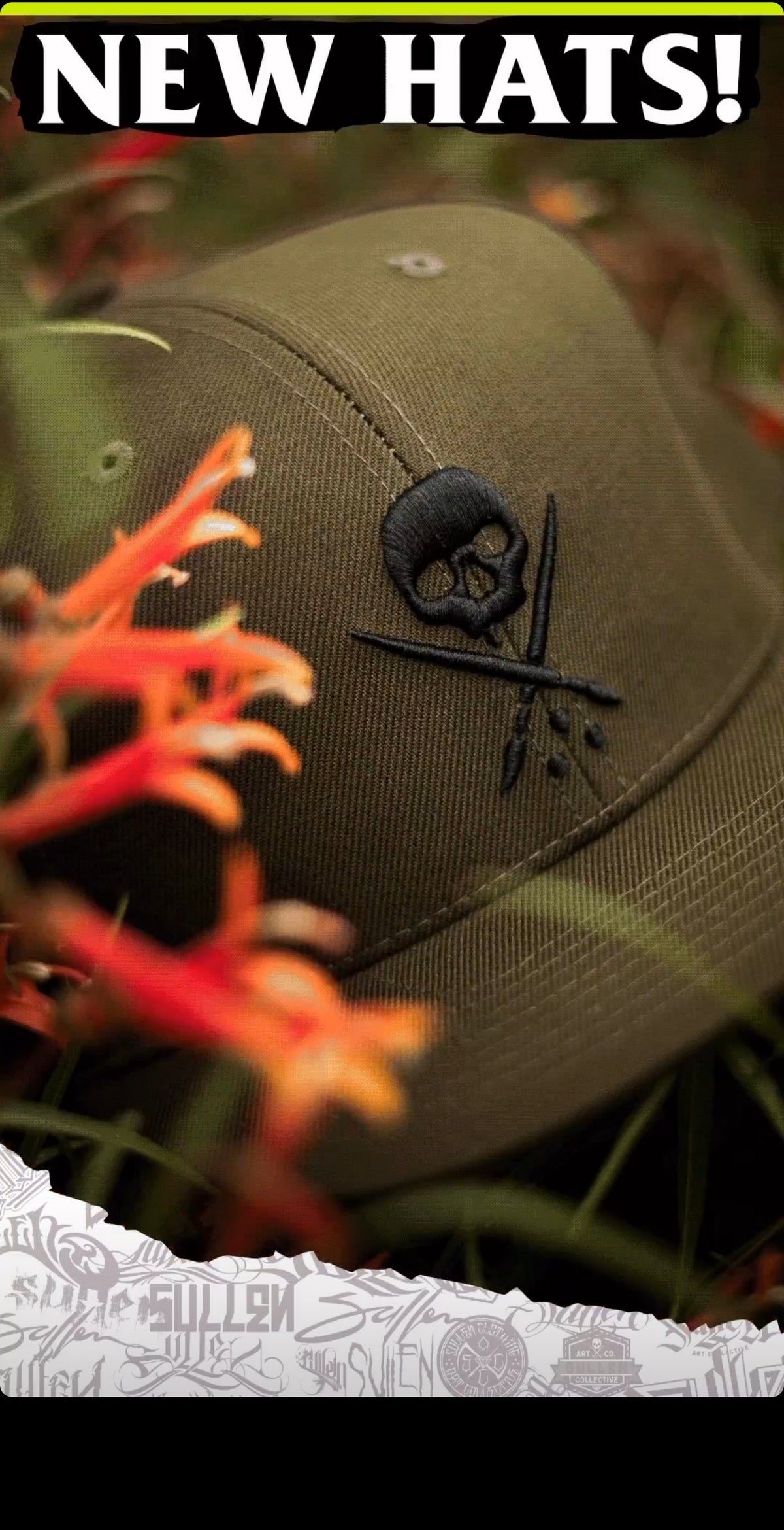 BADGE FITTED HAT DARK MARSH