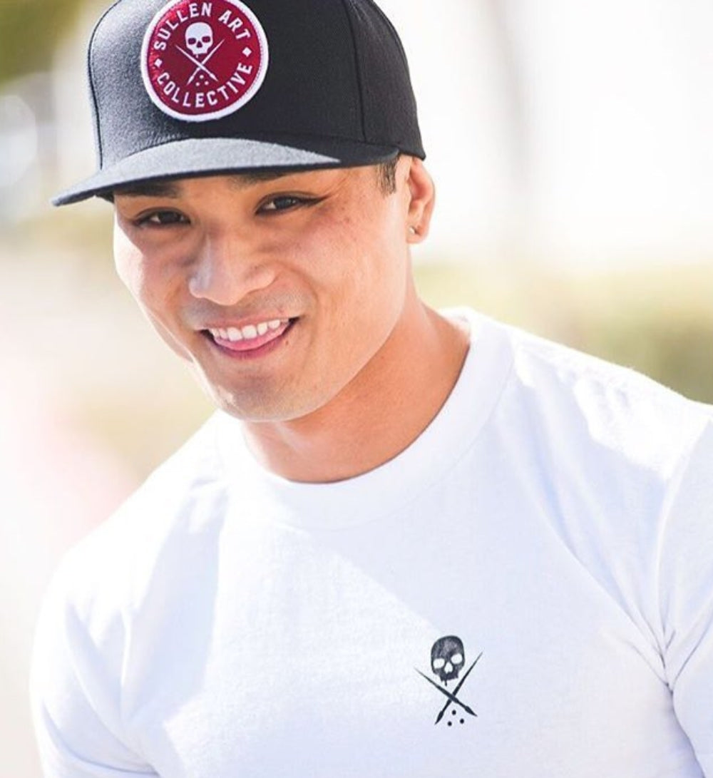 STANDARD ISSUE TEE WHITE/BLACK