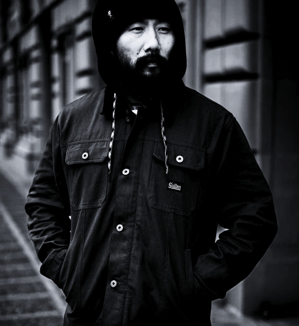 SURVIVALIST DUCK CANVAS JACKET BLACK