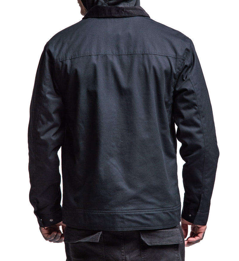 SURVIVALIST DUCK CANVAS JACKET BLACK