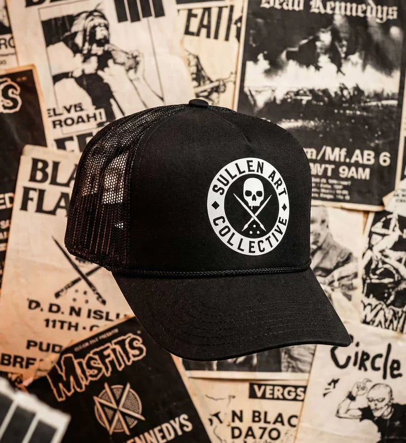 BOH MESH TRUCKER BLACK/BLACK