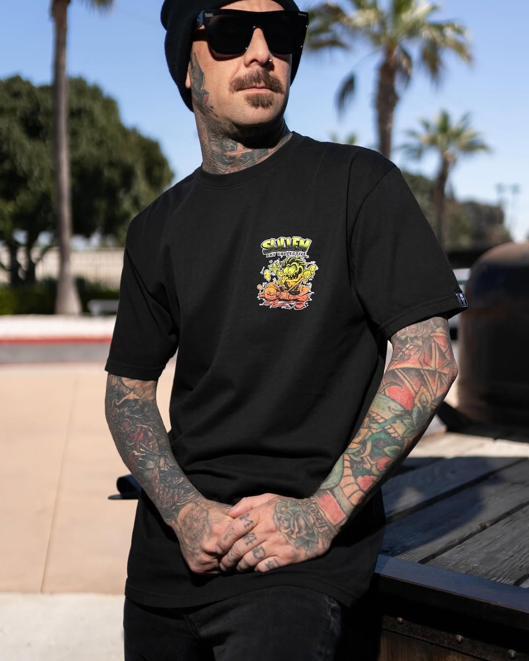 WEIRDO ROTARY BK PREMIUM TEE