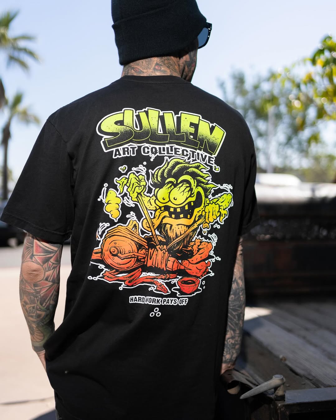 WEIRDO ROTARY BK PREMIUM TEE