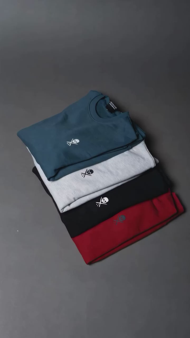 BADGE FRECH TERRY CREW ORBL