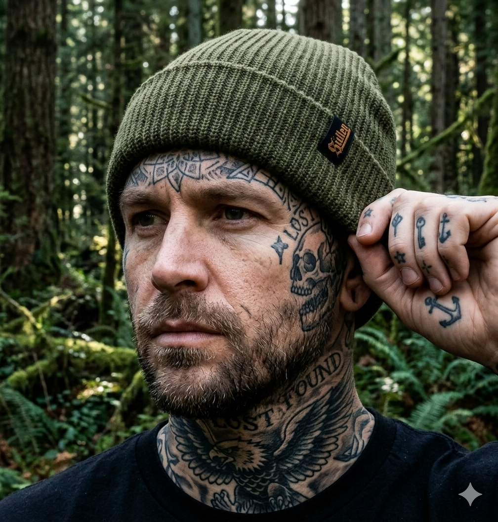 LINCOLN FLAG BEANIE SALV