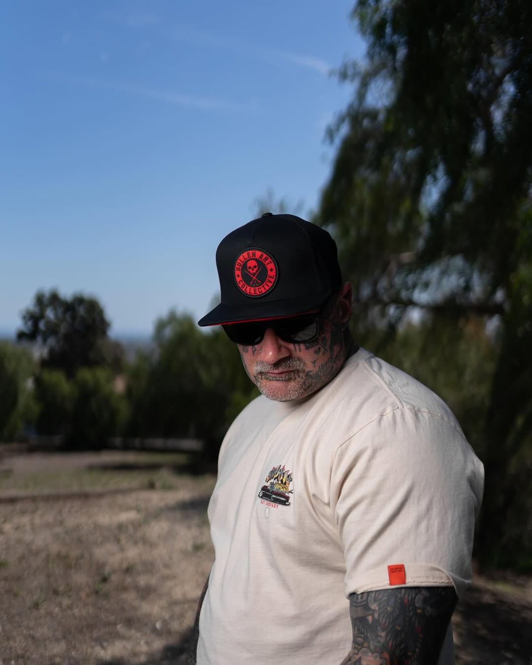 BOH FLAT SNAPBACK - BLACK/RED