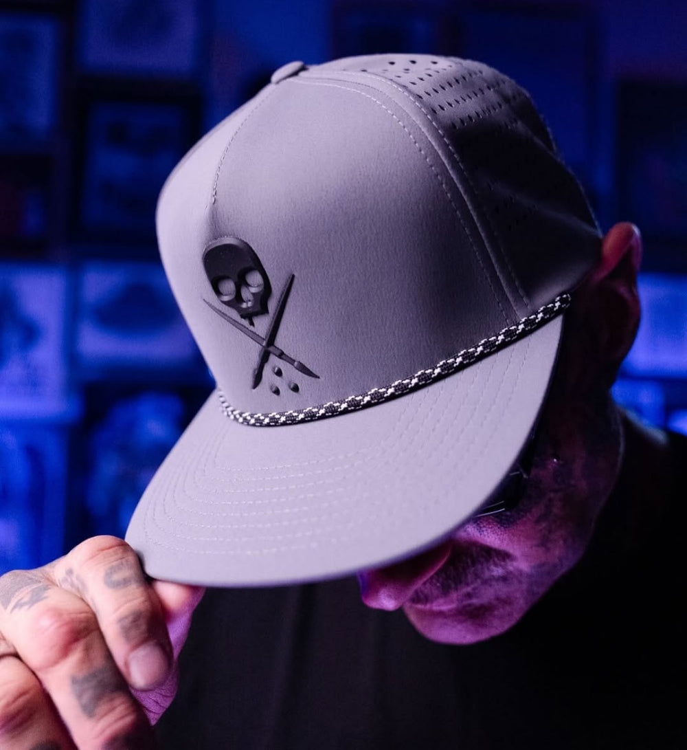 VENT BADGE SNAPBACK CHARCOAL