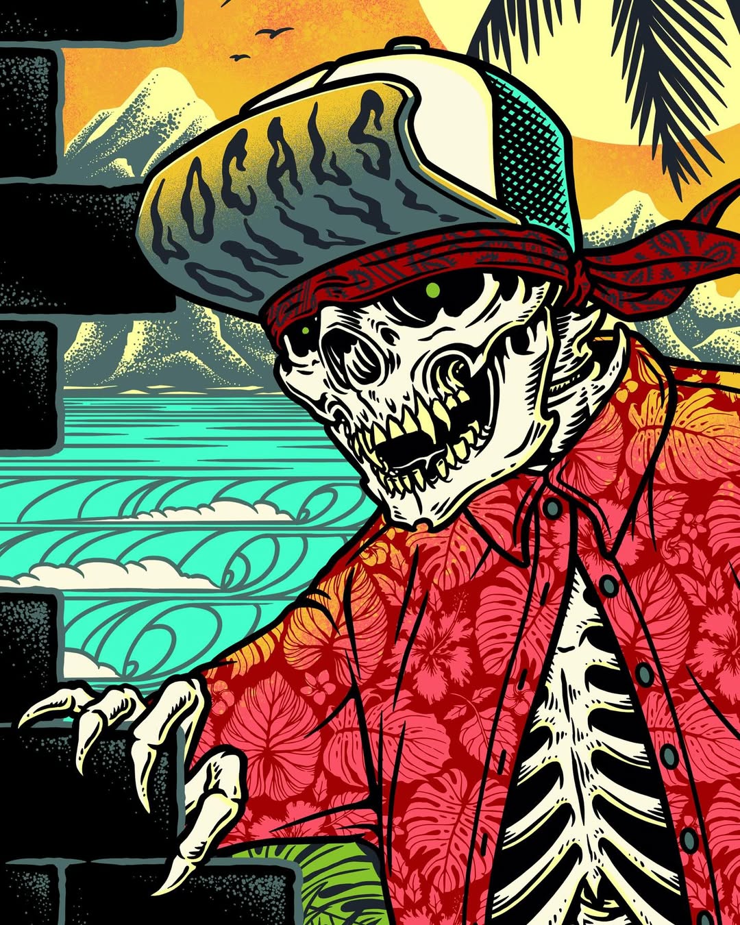 LOCALS ONLY STANDARD TEE