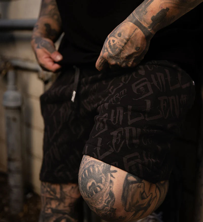 SLEEP REAPERS KNIT SHORT BLACK