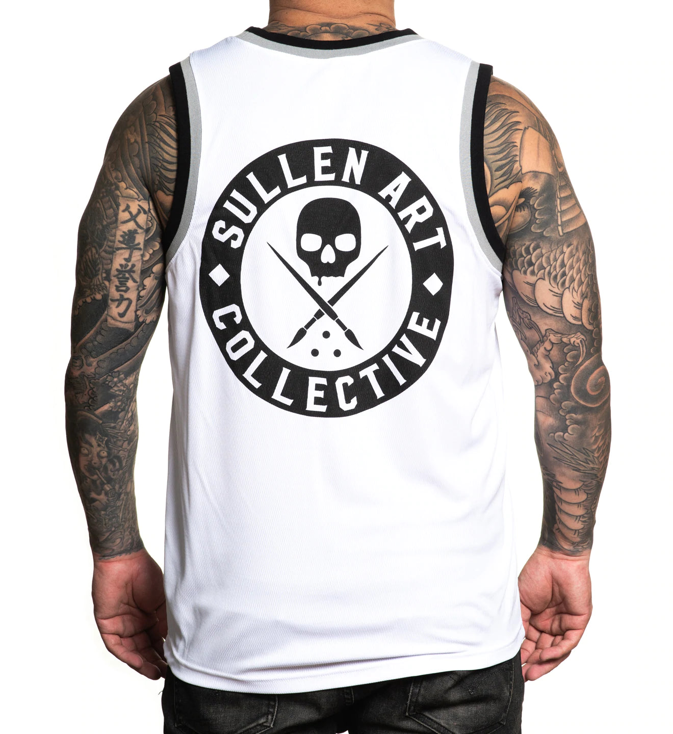 BOH JERSEY TANK WHITE