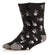 BADGED SOCKS SHORT 7" BLACK